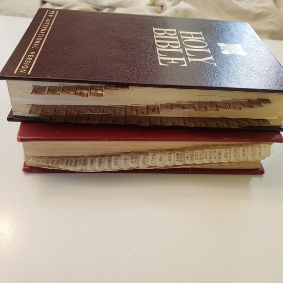 Holy Bible NIV Reference Edition Red Letter Old & New Test Bible Zondervan HB + - Picture 3 of 14